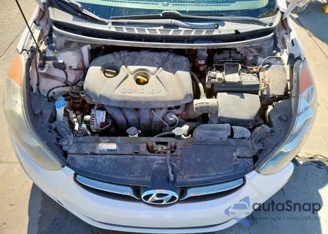 2013 Hyundai Elantra Gls from USA, damaged, VIN 5NPDH4AE9DH184827